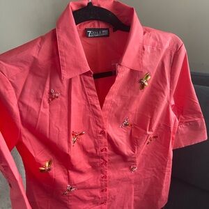 NY&C Coral Dress - Medium